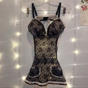 Victoria’s Secret Sexy Lace Chemise Slip Dress